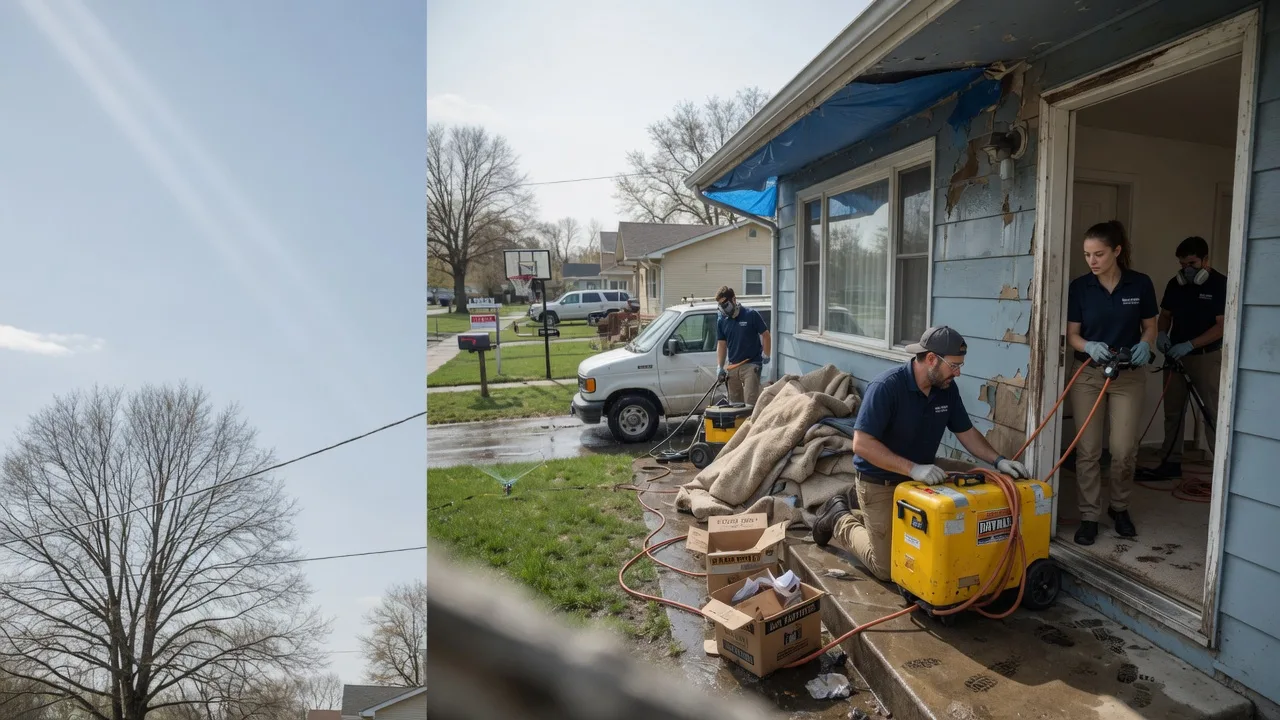 Basement Flood Cleanup in Horner, WV near me